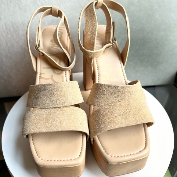 🌸 SAM EDELMAN 🌸 Rosalind Strappy Platform Sandals Size:9 - Picture 8 of 13